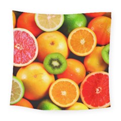 Mixed Fruit 1 Square Tapestry (large) by trendistuff