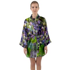 Grapes 2 Long Sleeve Kimono Robe by trendistuff