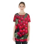 RED BERRIES 2 Skirt Hem Sports Top