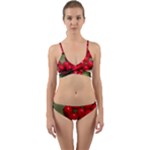 RED BERRIES 2 Wrap Around Bikini Set