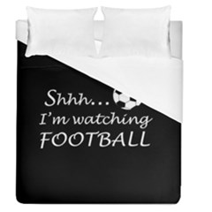 Football Fan  Duvet Cover (queen Size) by Valentinaart