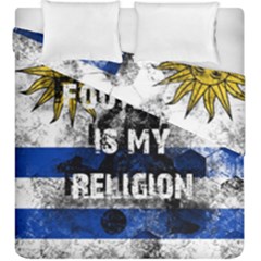 Football Is My Religion Duvet Cover Double Side (king Size) by Valentinaart