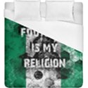 Football is my religion Duvet Cover (King Size) View1