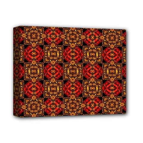 Colorful Ornate Pattern Design Deluxe Canvas 14  X 11  by dflcprints