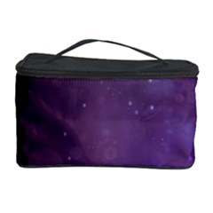 Abstract Purple Pattern Background Cosmetic Storage Case by Sapixe
