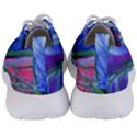 Blue Flowers With Thorns Men s Lightweight Sports Shoes View4