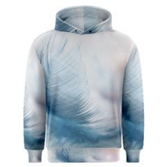 Feather Ease Slightly Blue Airy Men s Overhead Hoodie