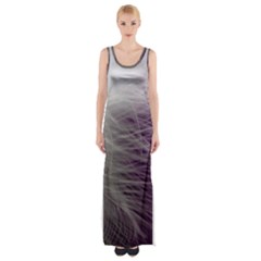 Feather Ease Airy Spring Dress Maxi Thigh Split Dress
