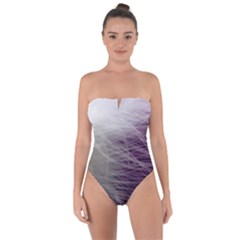 Feather Ease Airy Spring Dress Tie Back One Piece Swimsuit by Nexatart