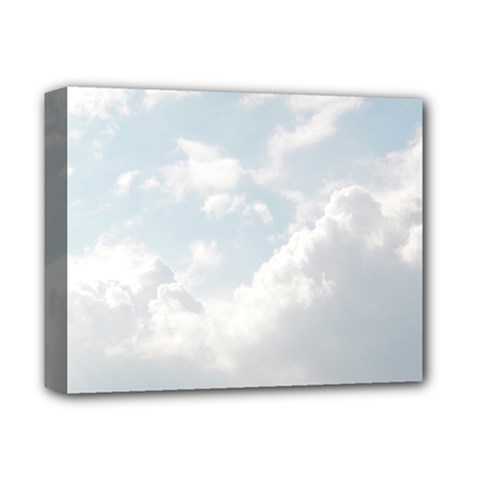 Light Nature Sky Sunny Clouds Deluxe Canvas 14  X 11  by Sapixe