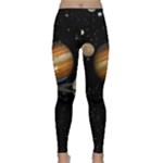 Outer Space Planets Solar System Classic Yoga Leggings