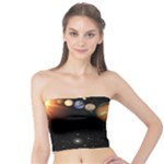 Outer Space Planets Solar System Tube Top