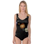 Outer Space Planets Solar System Princess Tank Leotard 