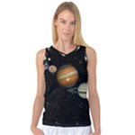 Outer Space Planets Solar System Women s Basketball Tank Top