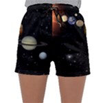 Outer Space Planets Solar System Sleepwear Shorts