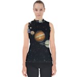 Outer Space Planets Solar System Shell Top