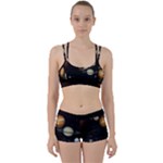 Outer Space Planets Solar System Women s Sports Set