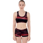 Outer Space Red Stars Star Work It Out Gym Set