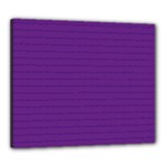 Pattern Violet Purple Background Canvas 24  x 20 