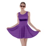 Pattern Violet Purple Background Skater Dress