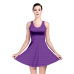 Pattern Violet Purple Background Reversible Skater Dress