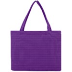 Pattern Violet Purple Background Mini Tote Bag