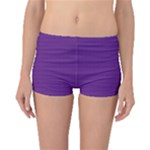 Pattern Violet Purple Background Boyleg Bikini Bottoms