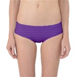 Pattern Violet Purple Background Classic Bikini Bottoms