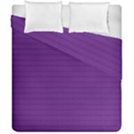 Pattern Violet Purple Background Duvet Cover Double Side (California King Size)
