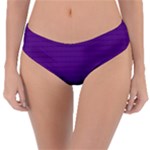 Pattern Violet Purple Background Reversible Classic Bikini Bottoms