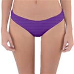 Pattern Violet Purple Background Reversible Hipster Bikini Bottoms