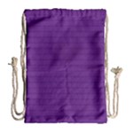 Pattern Violet Purple Background Drawstring Bag (Large)