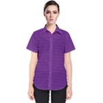 Pattern Violet Purple Background Women s Short Sleeve Shirt