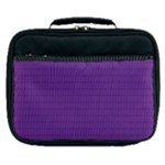 Pattern Violet Purple Background Lunch Bag