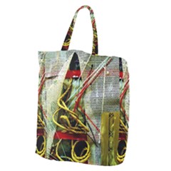 Hidden Strings Of Purity 15 Giant Grocery Zipper Tote by bestdesignintheworld