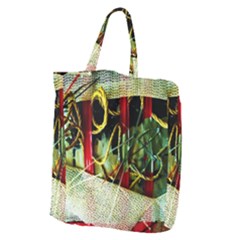 Hidden Strings Of Purity 13 Giant Grocery Zipper Tote by bestdesignintheworld