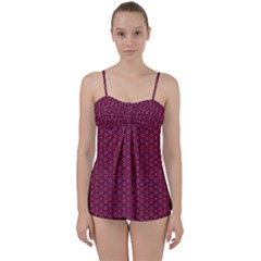 Ethnic Delicate Tiles Babydoll Tankini Set by jumpercat