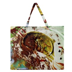 Doves Matchmaking 3 Zipper Large Tote Bag by bestdesignintheworld