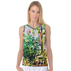 Plant In The Room  Women s Basketball Tank Top by bestdesignintheworld