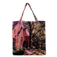 Hot Day In  Dallas 6 Grocery Tote Bag by bestdesignintheworld