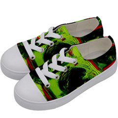 Abandoned Mine 7 Kids  Low Top Canvas Sneakers by bestdesignintheworld