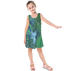 Dress10 Kids  Sleeveless Dress by ElizabethJancewiczArt
