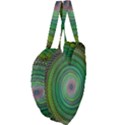 Wire Woven Vector Graphic Giant Heart Shaped Tote View4