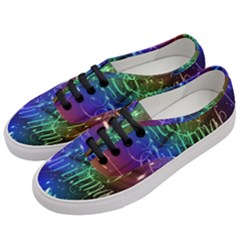 Christmas Greeting Card Frame Women s Classic Low Top Sneakers by Sapixe