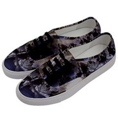 Mountains Moon Earth Space Men s Classic Low Top Sneakers by Sapixe