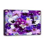 Graphic Background Pansy Easter Deluxe Canvas 18  x 12  