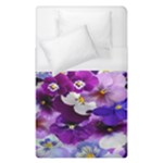 Graphic Background Pansy Easter Duvet Cover (Single Size)