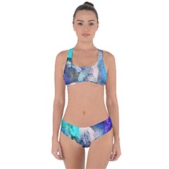 Blue Sensations Criss Cross Bikini Set