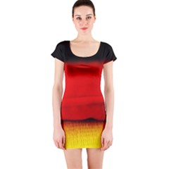 Colors And Fabrics 7 Short Sleeve Bodycon Dress