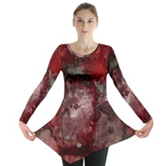 How Red Was Born Long Sleeve Tunic  by Terzaek